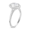 Thumbnail Image 2 of Diamond Engagement Ring 1-1/2 ct tw Oval/Round 18K White Gold