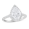 Thumbnail Image 1 of Diamond Engagement Ring 1-3/4 ct tw Pear-shaped 18K White Gold