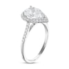 Thumbnail Image 2 of Diamond Engagement Ring 1-3/4 ct tw Pear-shaped 18K White Gold