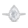 Thumbnail Image 2 of Diamond Engagement Ring 1-3/4 ct tw Pear-shaped 18K White Gold