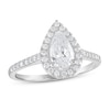 Thumbnail Image 0 of Diamond Engagement Ring 1-1/5 ct tw Pear-shaped 18K White Gold