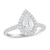 Thumbnail Image 1 of Diamond Engagement Ring 1-1/5 ct tw Pear-shaped 18K White Gold