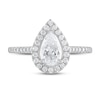 Thumbnail Image 2 of Diamond Engagement Ring 1-1/5 ct tw Pear-shaped 18K White Gold
