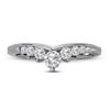 Thumbnail Image 4 of Diamond Anniversary Ring 3/8 ct tw Round 14K White Gold