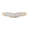 Thumbnail Image 4 of Diamond Anniversary Ring 1/2 ct tw Round 14K Yellow Gold