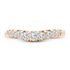 Thumbnail Image 3 of Diamond Anniversary Ring 1/2 ct tw Round 14K Yellow Gold