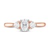 Thumbnail Image 3 of Diamond Engagement Ring 7/8 ct tw Pear-shaped/Oval 14K Rose Gold
