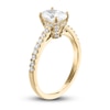 Thumbnail Image 2 of Diamond Engagement Ring 1-1/3 ct tw Oval/Round 14K Yellow Gold
