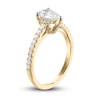 Thumbnail Image 2 of Diamond Engagement Ring 1-1/3 ct tw Pear-shaped/Round 14K Yellow Gold