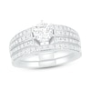 Thumbnail Image 1 of Diamond Bridal Set 7/8 ct tw Round 14K White Gold