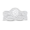 Thumbnail Image 2 of Diamond Bridal Set 7/8 ct tw Round 14K White Gold