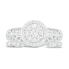Thumbnail Image 2 of Diamond Bridal Set 3/8 ct tw Round 14K White Gold