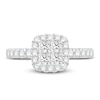 Thumbnail Image 2 of Diamond Engagement Ring 1 ct tw Princess/Round 14K White Gold