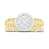 Thumbnail Image 2 of Diamond Bridal Set 3/8 ct tw Round 14K Yellow Gold