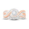 Thumbnail Image 2 of Diamond Bridal Set 1/2 ct tw Round 14K Rose Gold