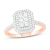 Thumbnail Image 1 of Diamond Engagement Ring 3/8 ct tw Round 14K Rose Gold