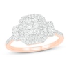 Thumbnail Image 1 of Diamond Engagement Ring 1/2 ct tw Round 14K Rose Gold