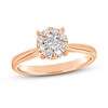 Thumbnail Image 1 of Diamond Engagement Ring 3/8 ct tw Round 14K Rose Gold