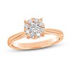 Thumbnail Image 0 of Diamond Engagement Ring 3/8 ct tw Round 14K Rose Gold