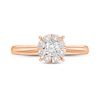 Thumbnail Image 3 of Diamond Engagement Ring 3/8 ct tw Round 14K Rose Gold