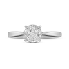Thumbnail Image 3 of Diamond Engagement Ring 1/4 ct tw Round 14K White Gold