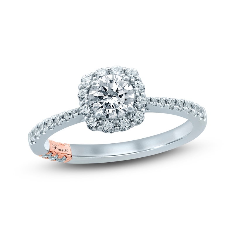 Main Image 1 of Pnina Tornai The Moment I've Dreamt Of Diamond Engagement Ring 1 ct tw Round 14K White Gold