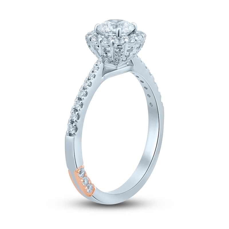 Pnina Tornai The Moment I've Dreamt Of Diamond Engagement Ring 1 ct tw Round 14K White Gold