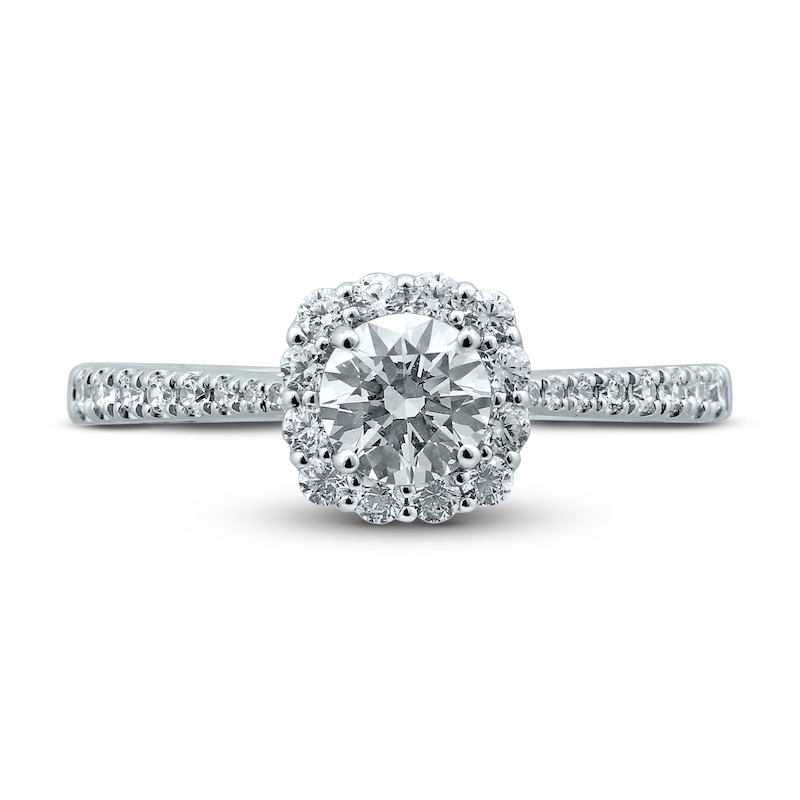 Pnina Tornai The Moment I've Dreamt Of Diamond Engagement Ring 1 ct tw Round 14K White Gold