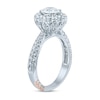 Thumbnail Image 1 of Pnina Tornai Romantic Rose Diamond Engagement Ring 2-1/3 ct tw Round 14K White Gold