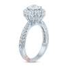 Thumbnail Image 2 of Pnina Tornai Romantic Rose Diamond Engagement Ring 2-1/3 ct tw Round 14K White Gold