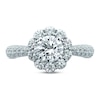 Thumbnail Image 2 of Pnina Tornai Romantic Rose Diamond Engagement Ring 2-1/3 ct tw Round 14K White Gold