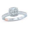 Thumbnail Image 1 of Pnina Tornai Yes Forever Diamond Engagement Ring 1-1/2 ct tw Cushion/Round 14K White Gold