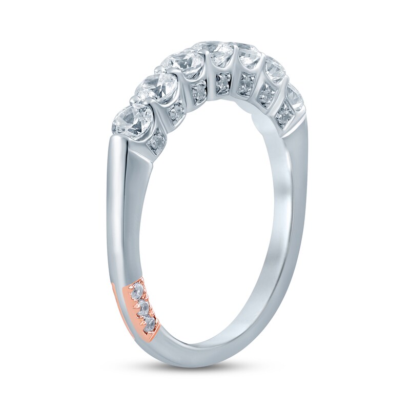 Main Image 2 of Pnina Tornai Lovingly Yours Diamond Anniversary Ring 1 ct tw Round 14K White Gold