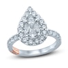 Thumbnail Image 0 of Pnina Tornai Exclusive Love Diamond Engagement Ring 1-3/4 ct tw Pie/Round 14K White Gold