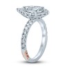 Thumbnail Image 1 of Pnina Tornai Exclusive Love Diamond Engagement Ring 1-3/4 ct tw Pie/Round 14K White Gold