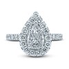 Thumbnail Image 2 of Pnina Tornai Exclusive Love Diamond Engagement Ring 1-3/4 ct tw Pie/Round 14K White Gold