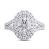 Thumbnail Image 3 of Lab-Grown Diamond Engagement Ring 2-3/8 ct tw Round 14K White Gold