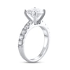 Thumbnail Image 1 of Lab-Created Diamond Engagement Ring 3-1/6 ct tw Round 14K White Gold
