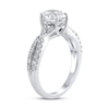 Thumbnail Image 2 of Lab-Grown Diamond Engagement Ring 2 ct tw Oval 14K White Gold