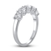 Thumbnail Image 2 of Lab-Grown Diamond Wedding Band 1-1/2 ct tw Round 14K White Gold