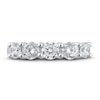 Thumbnail Image 3 of Lab-Grown Diamond Wedding Band 1-1/2 ct tw Round 14K White Gold