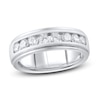 Thumbnail Image 0 of Lab-Created Diamond Ring 1 ct tw Round 10K White Gold