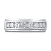 Thumbnail Image 2 of Lab-Created Diamond Ring 1 ct tw Round 10K White Gold