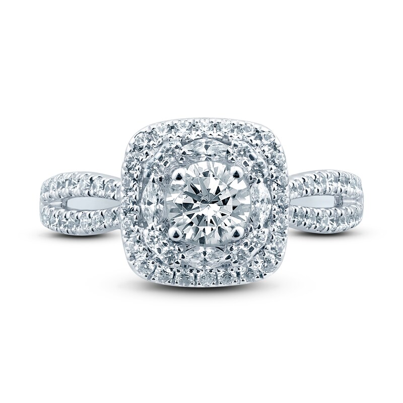 Main Image 3 of Pnina Tornai This Is It Diamond Engagement Ring 1-5/8 ct tw Marquise/Round 14K White Gold
