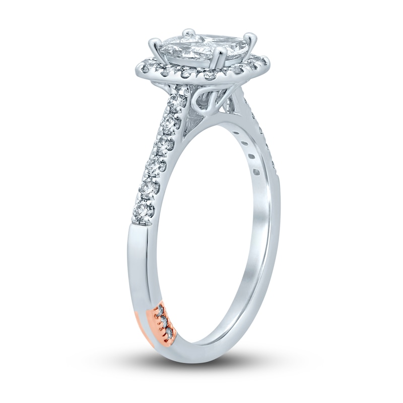 Main Image 2 of Pnina Tornai That's My Ring Diamond Engagement Ring 1 ct tw Pie/Round 14K White Gold