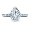 Thumbnail Image 3 of Pnina Tornai With You My Life Begins Diamond Engagement Ring 1 ct tw Pie/Round 14K White Gold