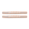 Thumbnail Image 3 of Diamond Double Wedding Band Set 1/4 ct tw 14K Rose Gold