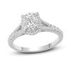 Thumbnail Image 1 of Diamond Engagement Ring 3/4 ct tw Round 14K White Gold