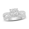 Thumbnail Image 1 of Diamond Bridal Set 1-1/4 ct tw Round 14K White Gold