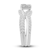 Thumbnail Image 2 of Diamond Bridal Set 1-1/4 ct tw Round 14K White Gold